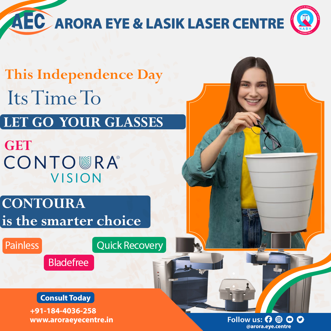 Arora Eye Centre: The Best Contoura LASIK in Karnal and Haryana