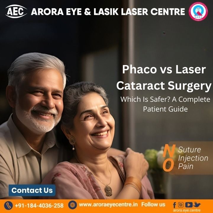 Phaco vs Laser Cataract Surgery: Which Is Safer? A Complete Patient Guide