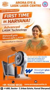 INNOVEYES Wavelight LASIK First Time in Haryana – Advanced Vision Correction with Ultra 4K Precision