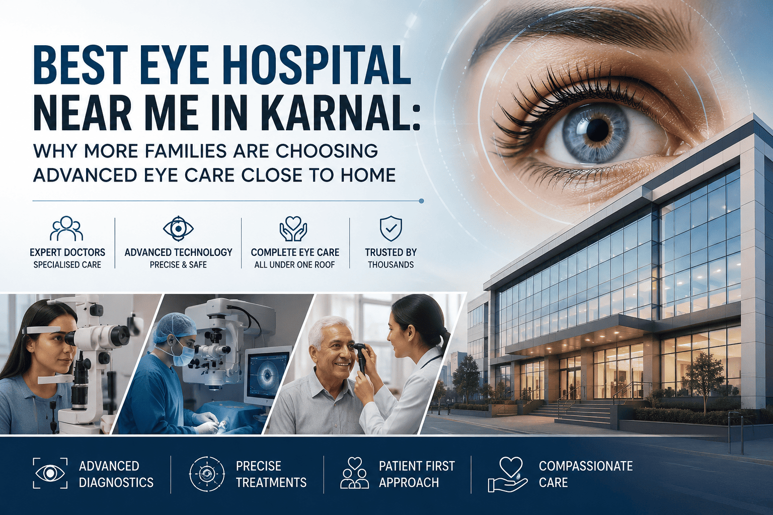 Best Eye Hospital Near Me in Karnal: Why More Families Are Choosing Advanced Eye Care Close to Home
