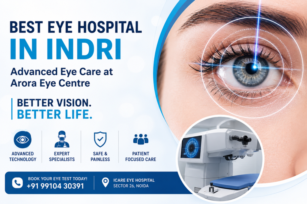 Best Eye Hospital in Indri – Advanced Eye Care at Arora Eye Centre