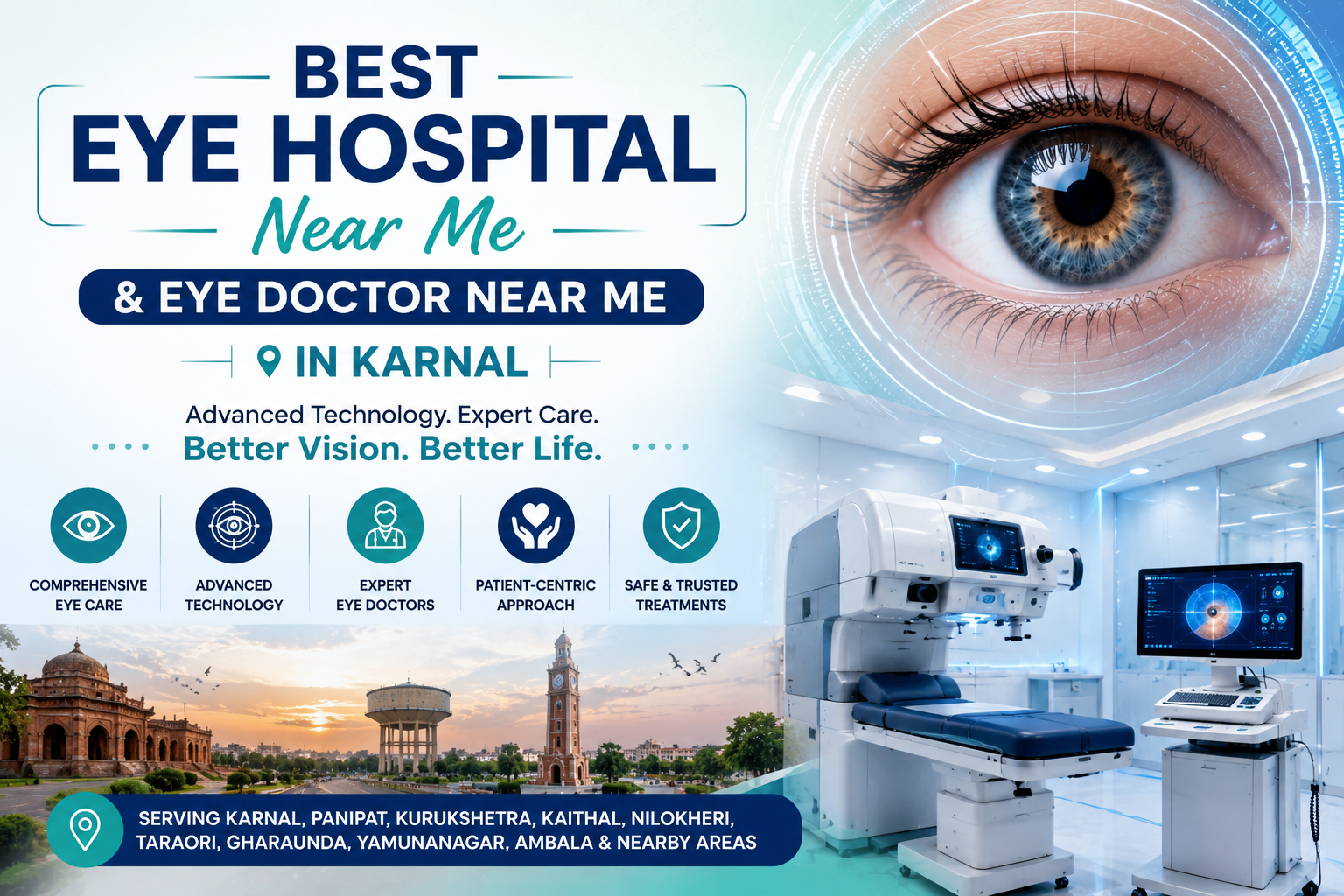 Best Eye Hospital Near Me & Eye Doctor Near Me in Karnal 