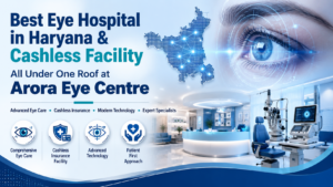Best Eye Hospital in Haryana & Cashless Facility – All Under One Roof at Arora Eye Centre